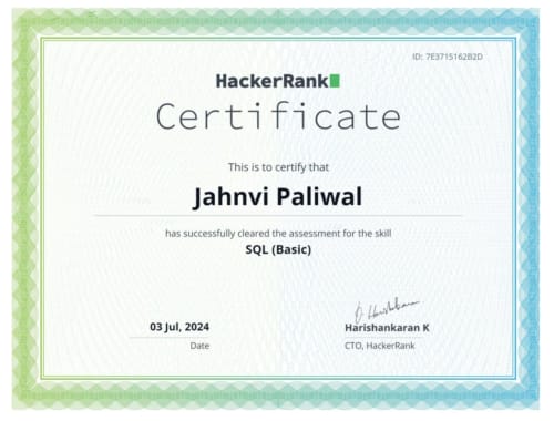 SQL Basic Cert