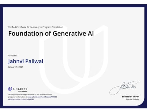 GenAI Cert